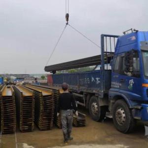 拉森鋼板樁打樁