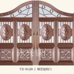 銅藝酒店門定做