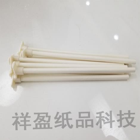白色實心直筷加筷頭