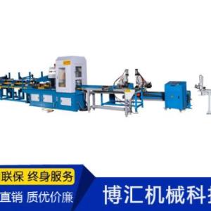 自動化重型切管倒角機器人碼垛生產線