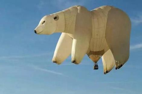 北极熊热气球
