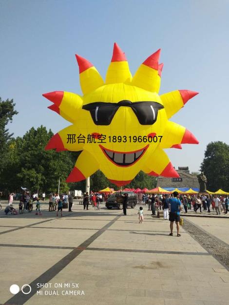太阳花热气球