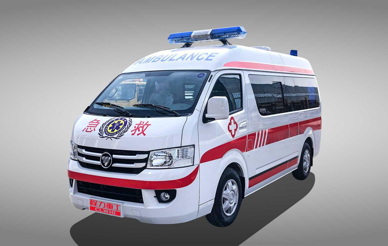 福田G7短轴高顶监护型救护车