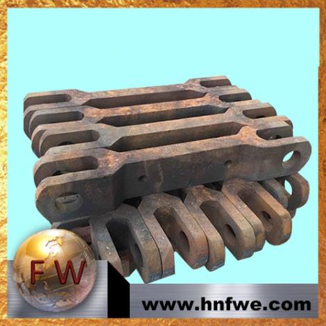 高锰钢铸造链条适用语河道挖沙淘金