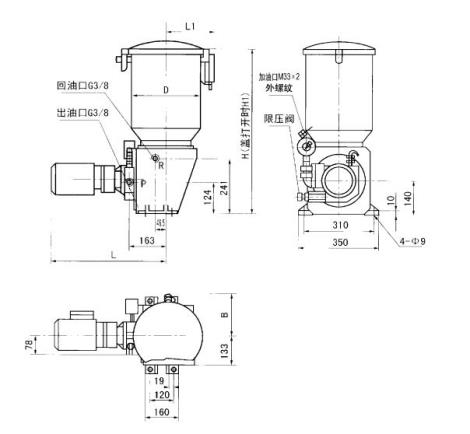 DRB_P系列電動潤滑泵及裝置定制銷售