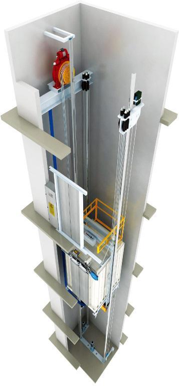 DPN系列 无机房乘客电梯生产商