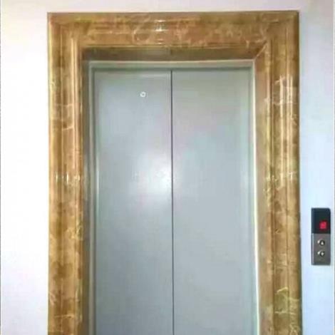 石塑电梯门套安装
