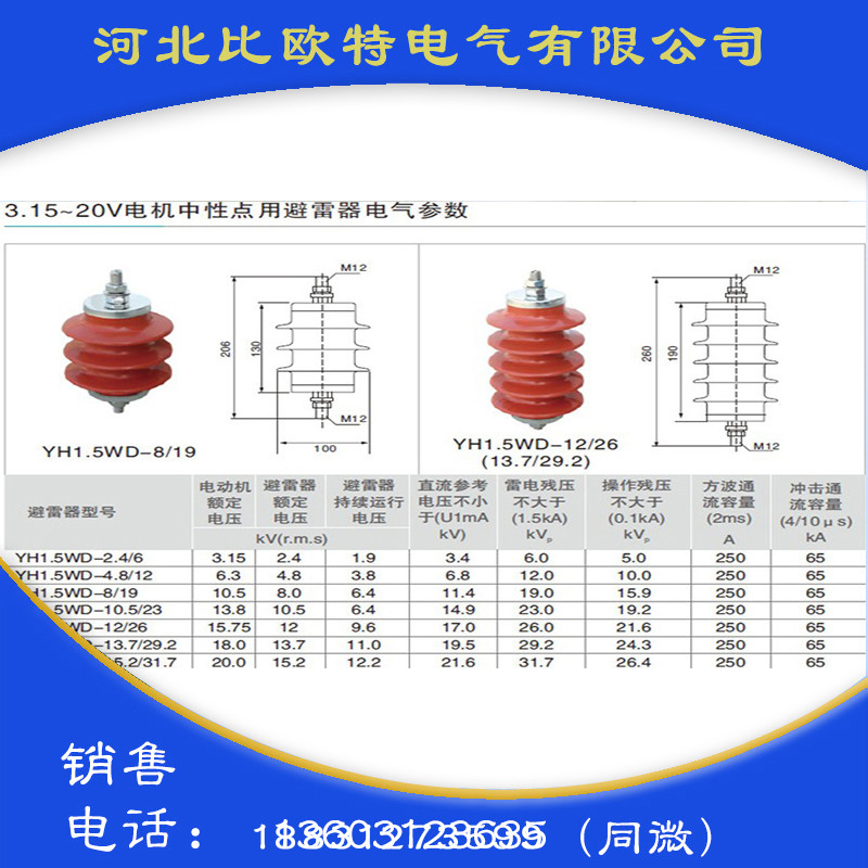 6~10kV避雷器