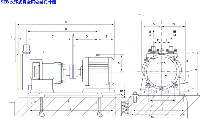 szb系列水环真空泵