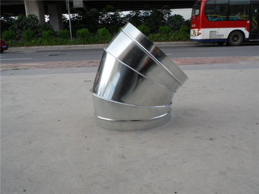 厂家供应地送风管用45度弯头排风好