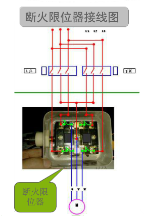 起重机断火器接线图图片
