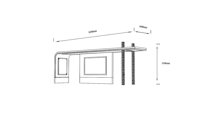 特色公交候车亭