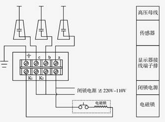 dsn电磁锁的电气原理图图片