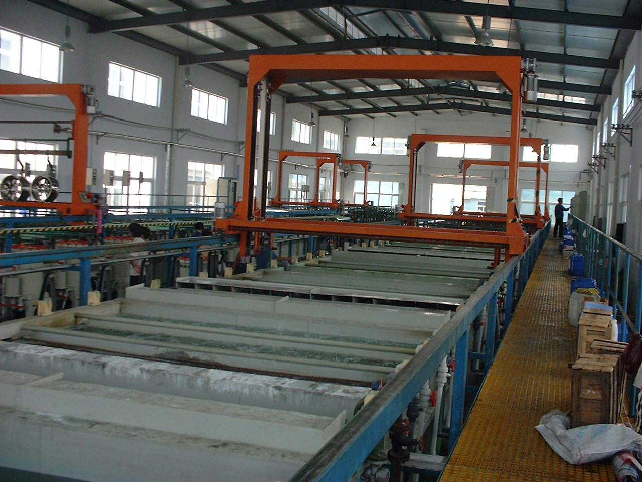 铝轮毂电镀生产线