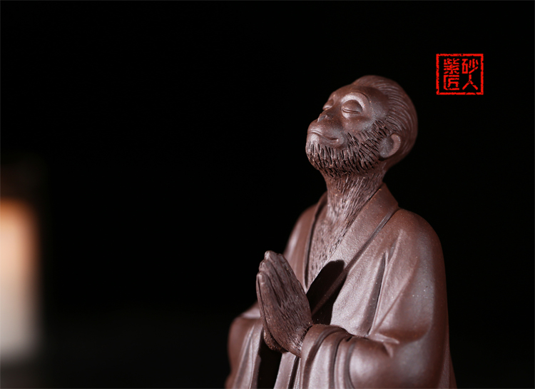 【魏丁丁紫砂】紫砂茶宠 悟