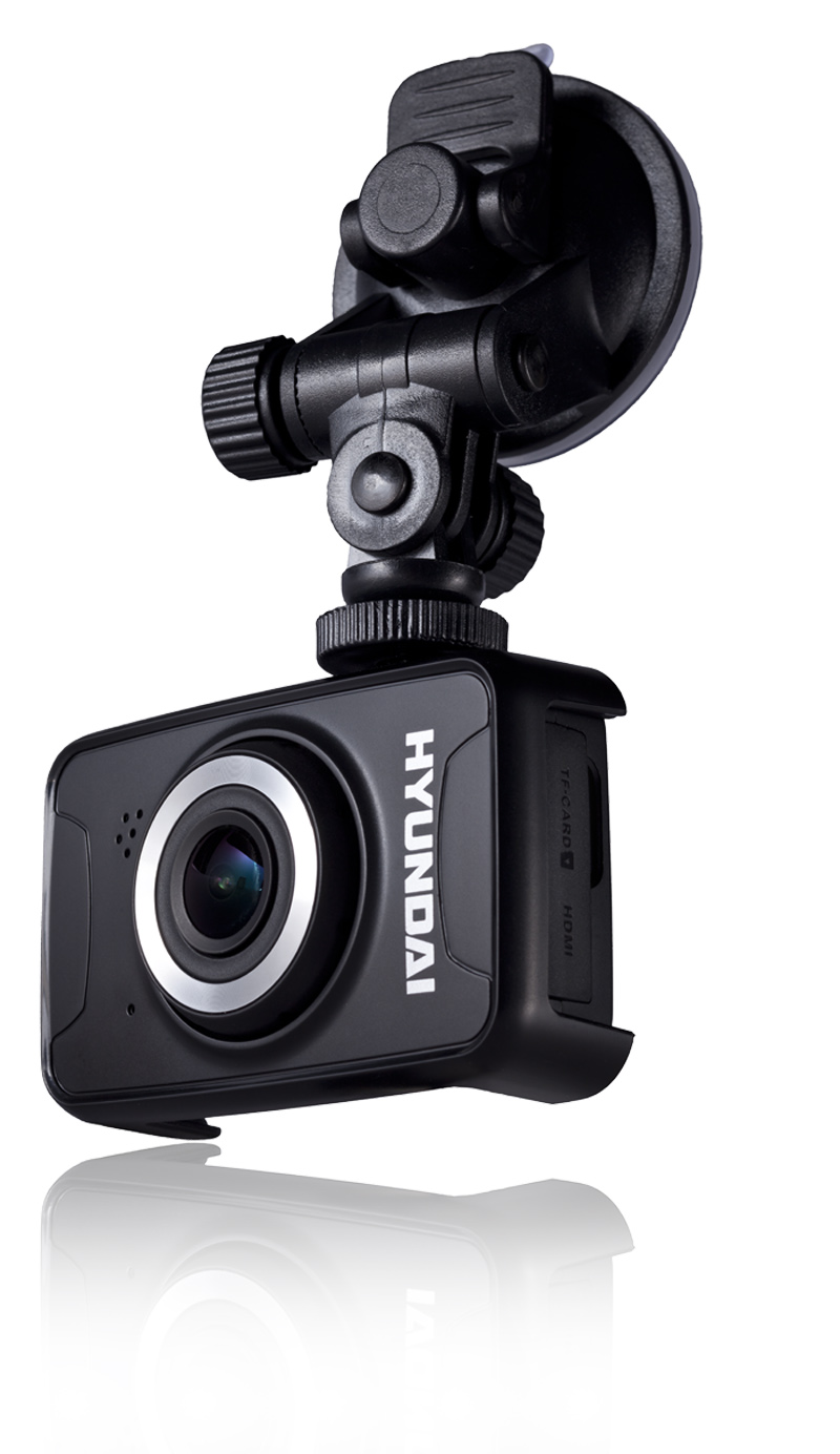 现代1080p全高清行车记录仪 170大广角循环录影