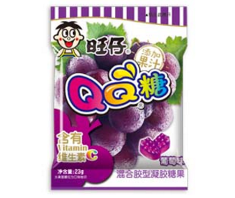 旺仔qq糖23g(葡萄味)